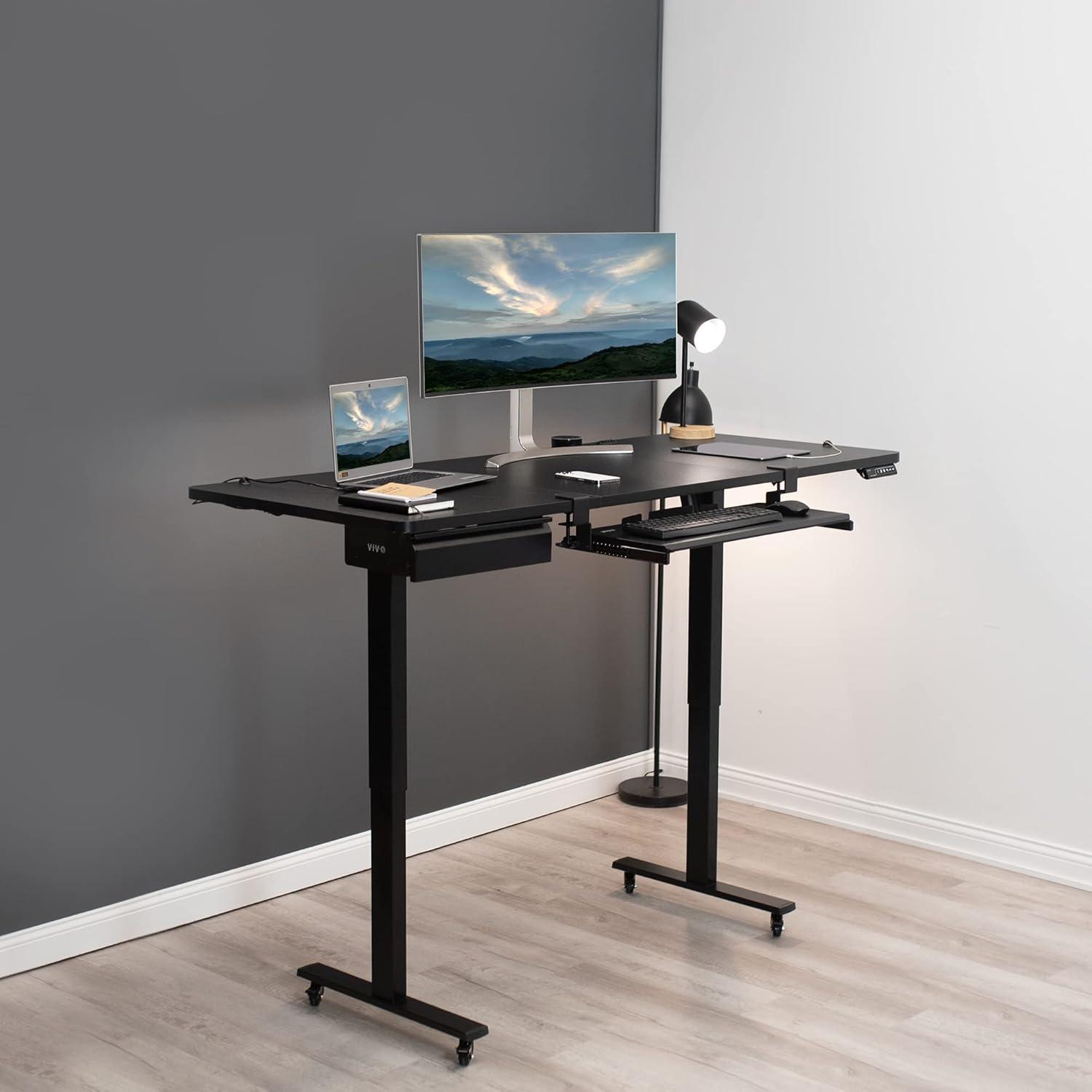 Adjustable Metal Base Standing Desk