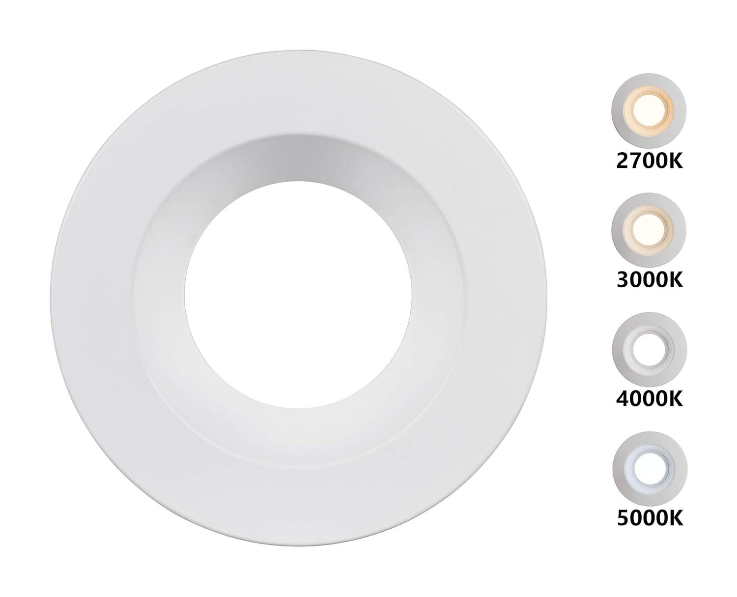 NICOR Lighting DLR565081204KWH 6'' Dimmable LED Retrofit Recessed Lighting Kit