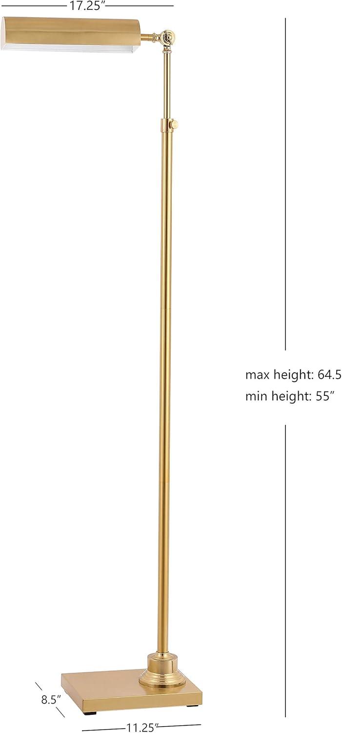 Renla Floor Lamp - Brass Gold - Safavieh