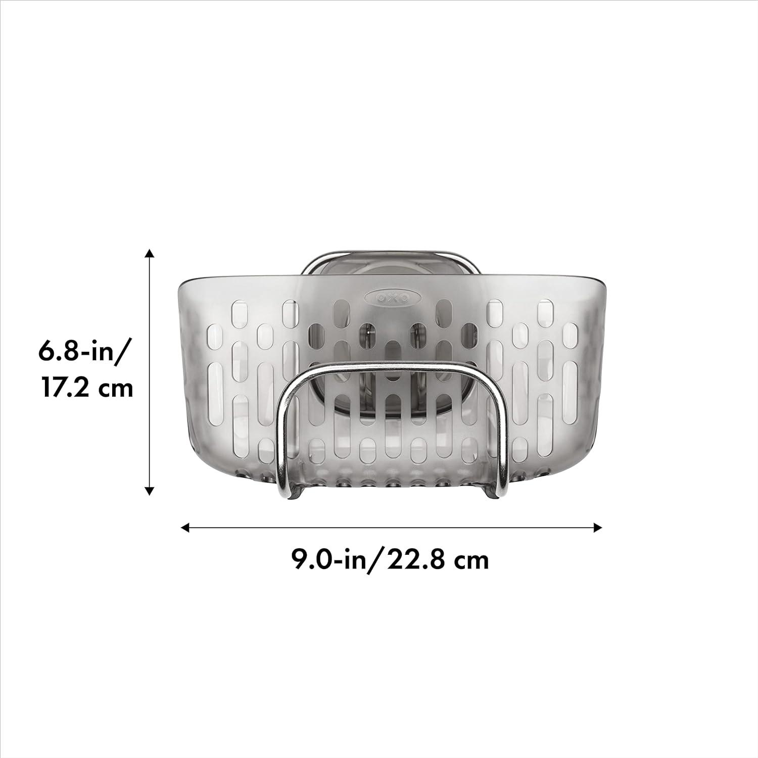 OXO Softworks Stronghold Suction Sink Caddy