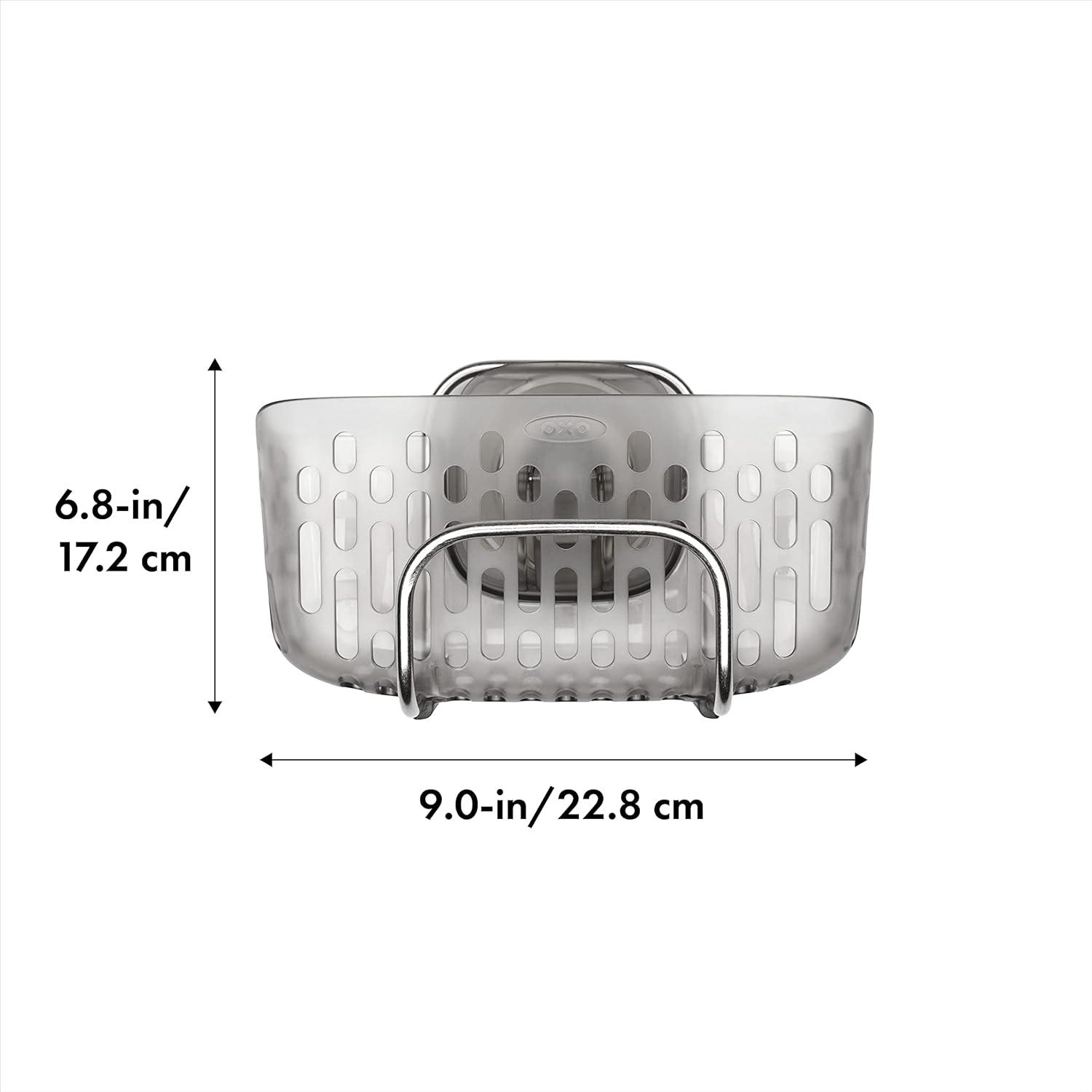 OXO Softworks Stronghold Suction Sink Caddy