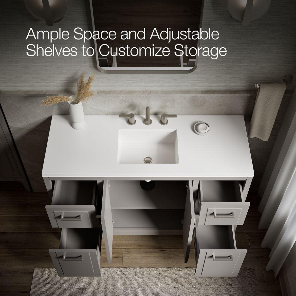 Seer 48.13" Single Bathroom Vanity Set