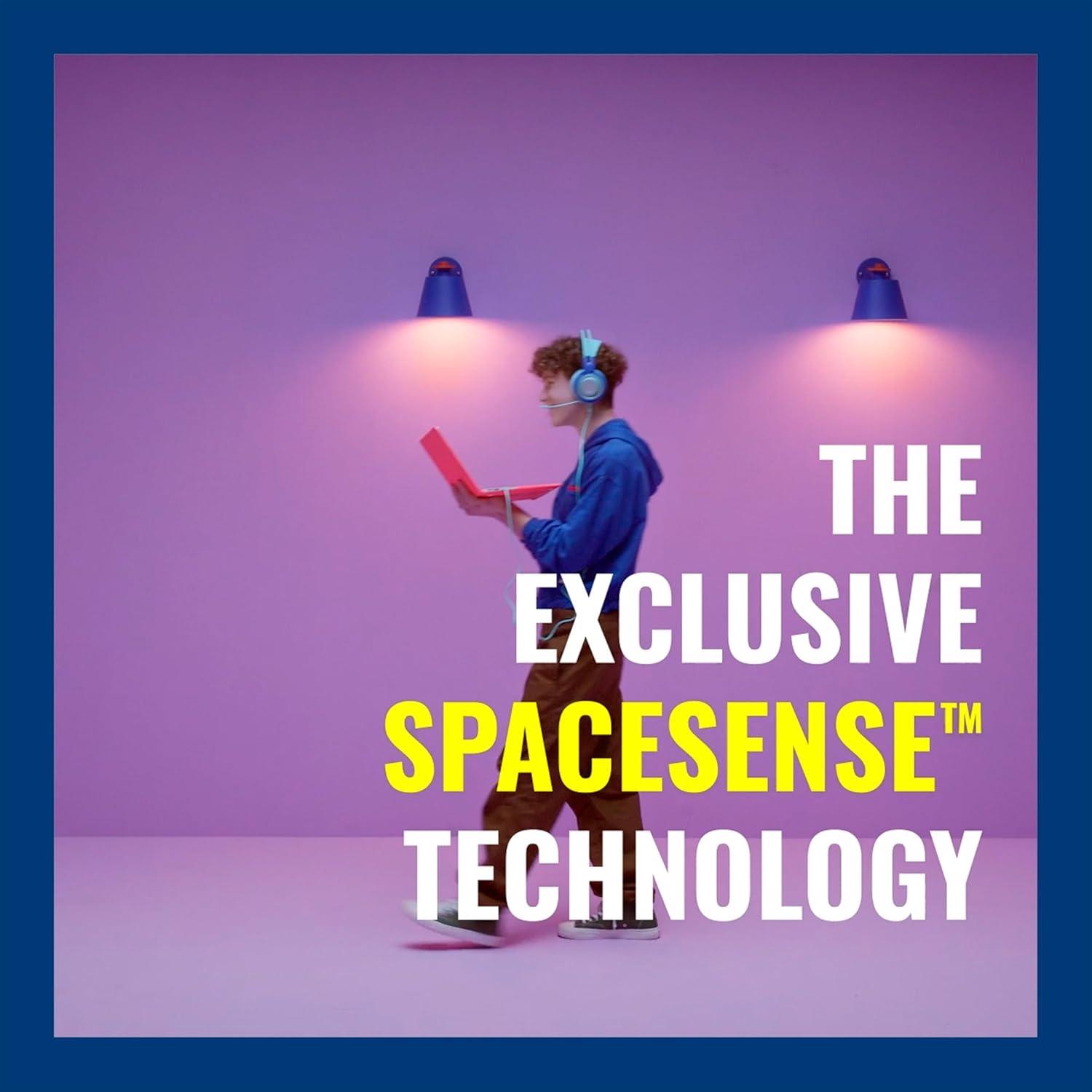 WiZ Clear 60W G25 Tunable White Filament LED Smart Bulb - Pack of 6 - E26- Indoor - Connects to Your Existing Wi-Fi - Control with Voice or App + Activate with Motion - Matter Compatible