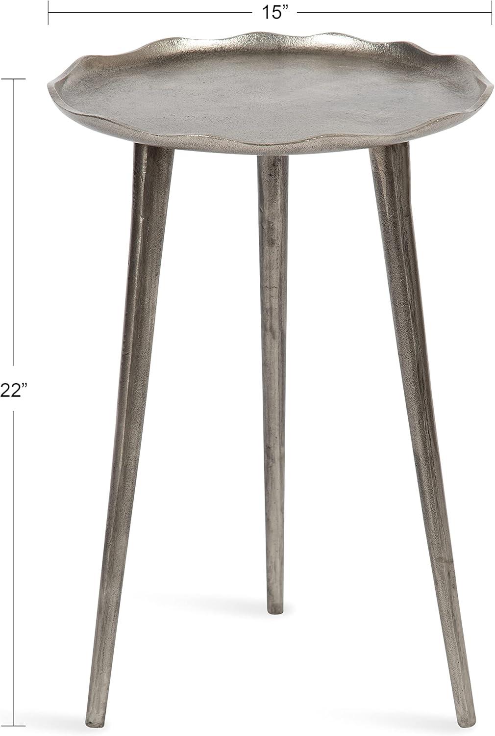 Kate and Laurel Alessia Round Side Table