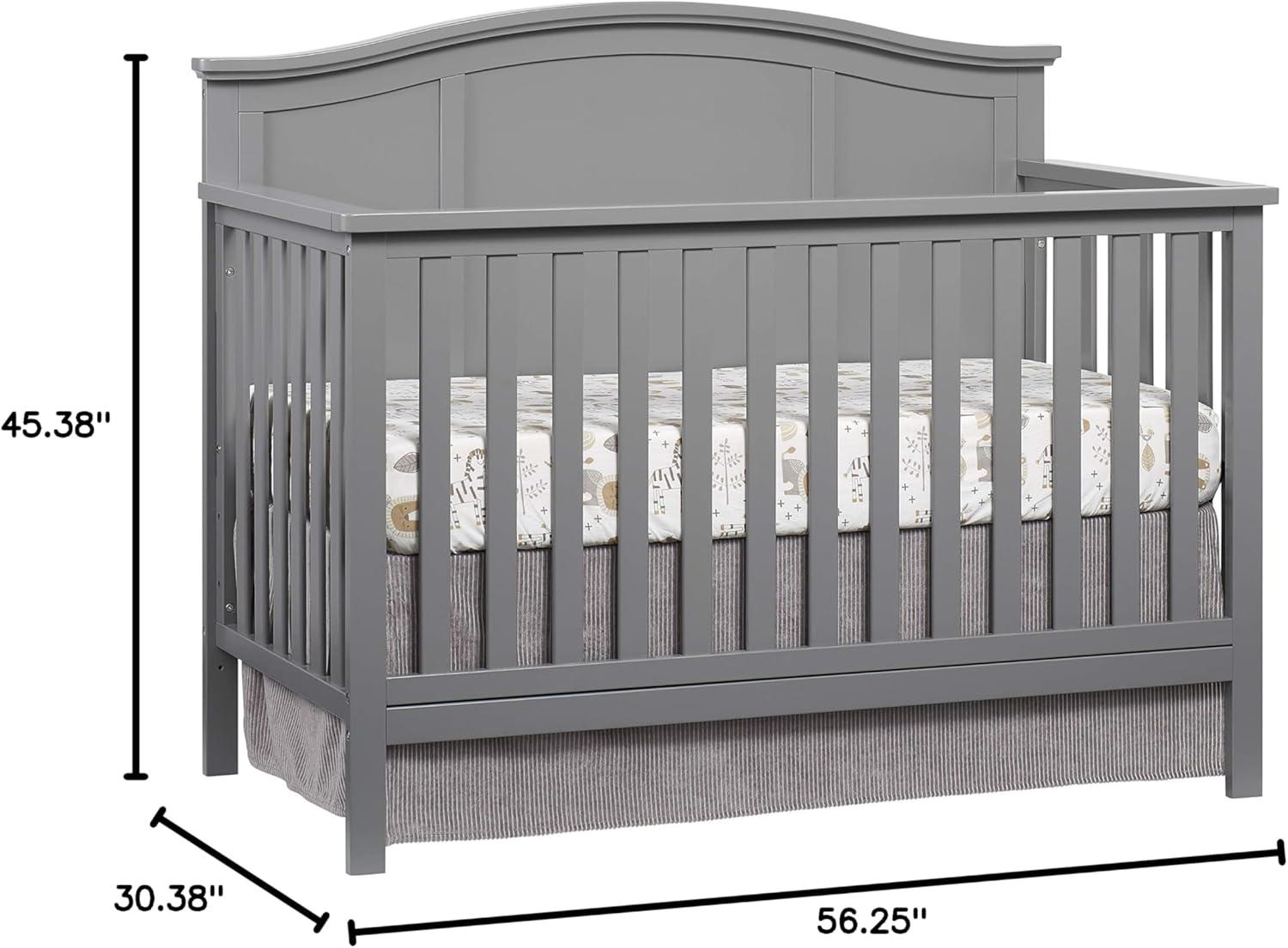 Oxford Baby Emerson 4-in-1 Convertible Crib