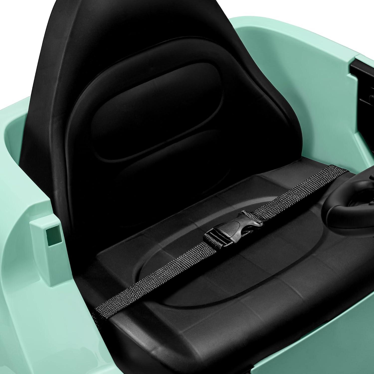 Jetson Mako Electric Motor Assist Ride-On Push Car - Green: Remote Control, Charger Included