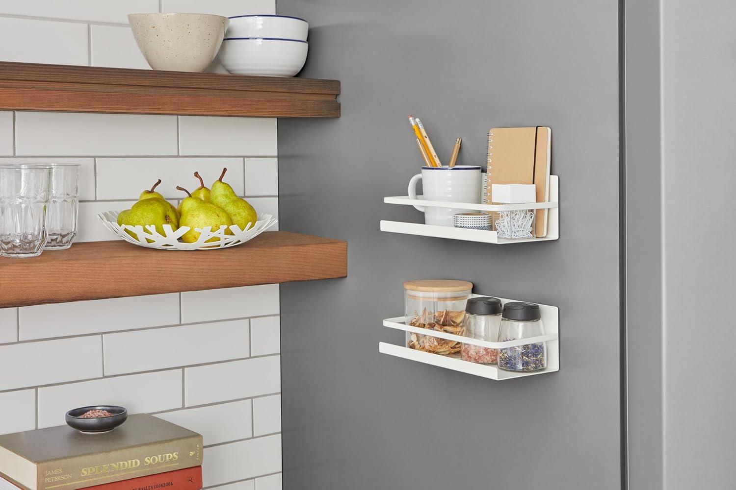 Yamazaki Home Magnetic Spice Rack, Steel, Magnetic