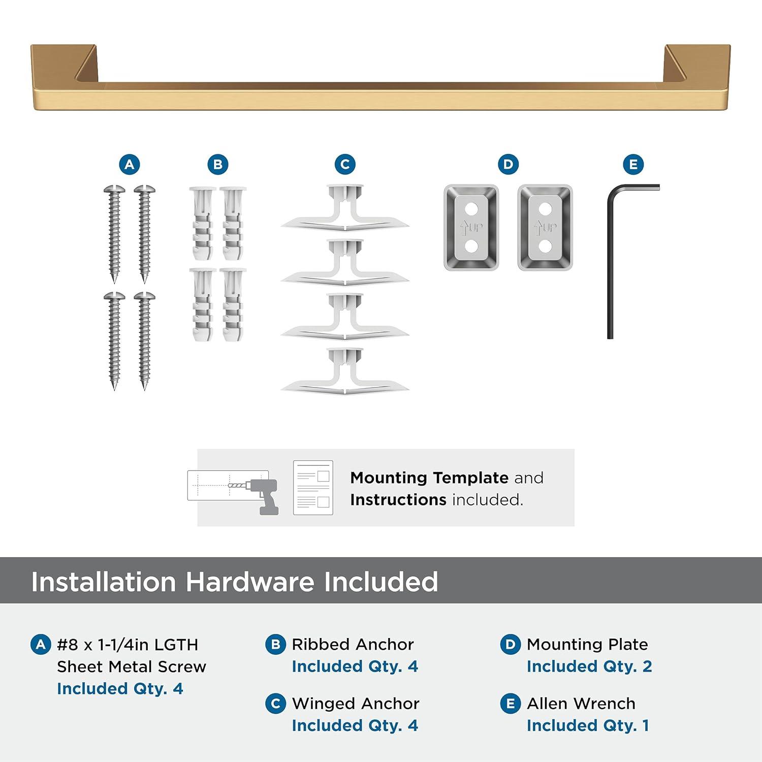 Blackrock 19.87" Wall Mounted Towel Bar