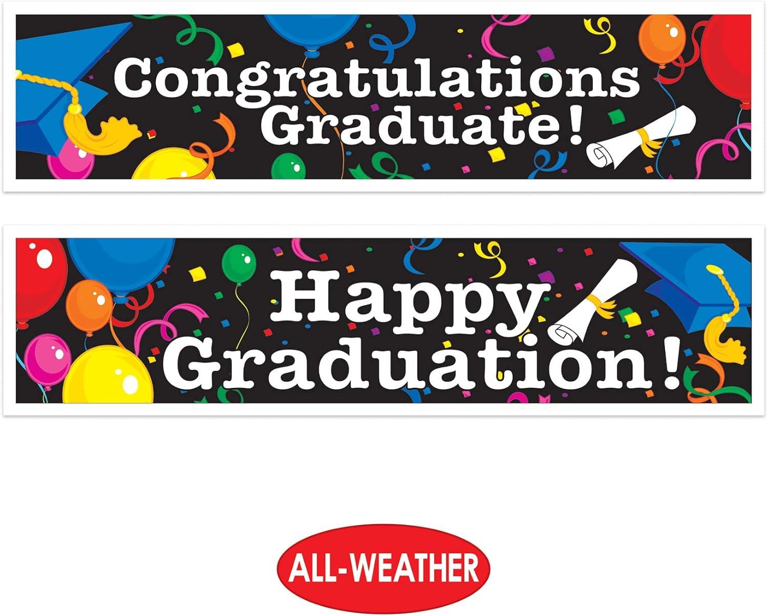 Morris Costumes Graduation Banners