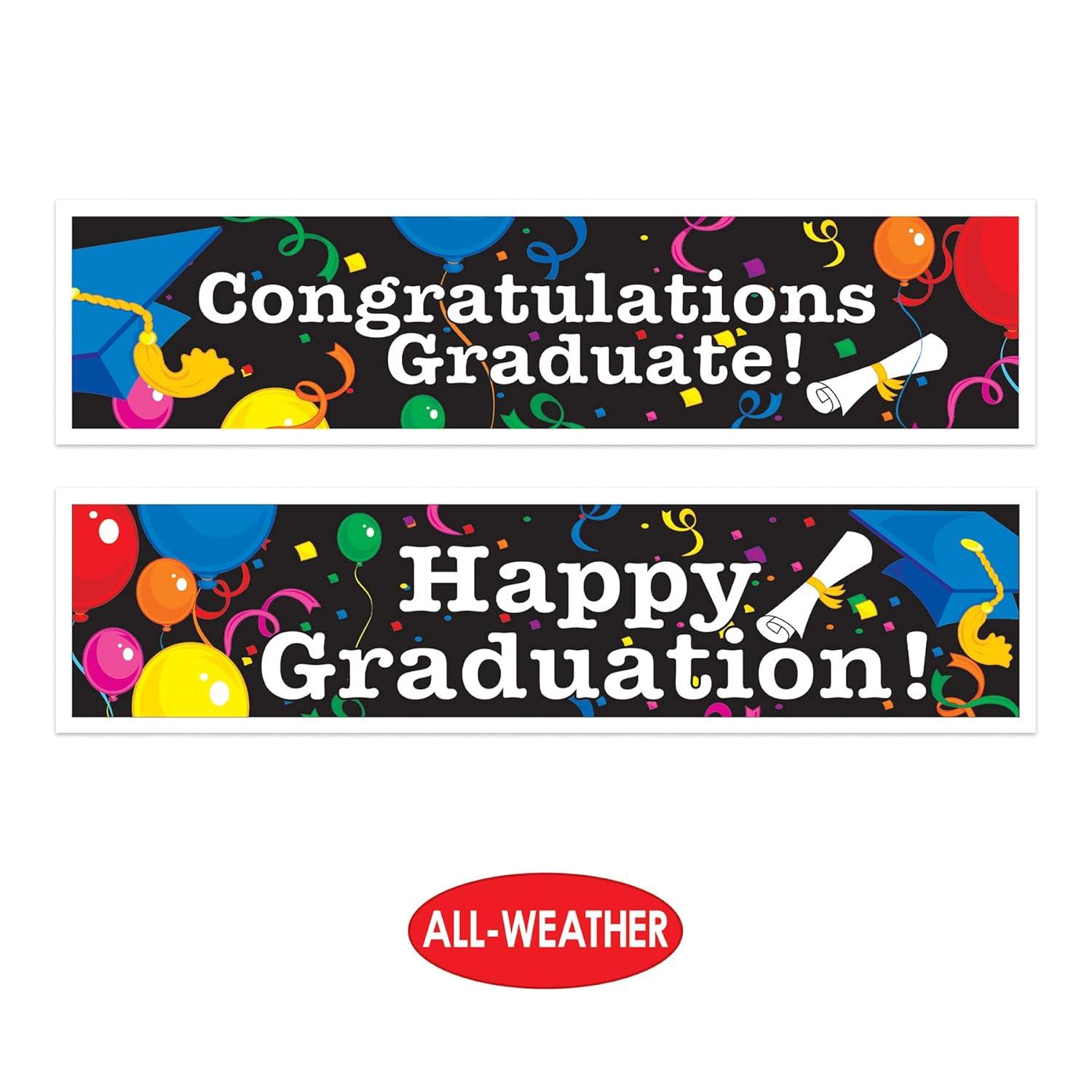 Morris Costumes Graduation Banners