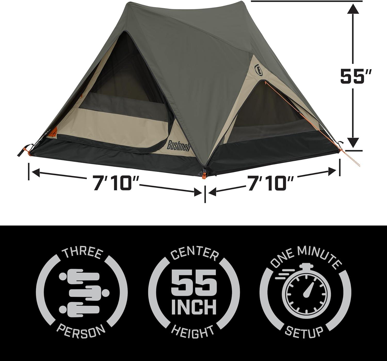 Bushnell 8P Pop-Up Hub Tent