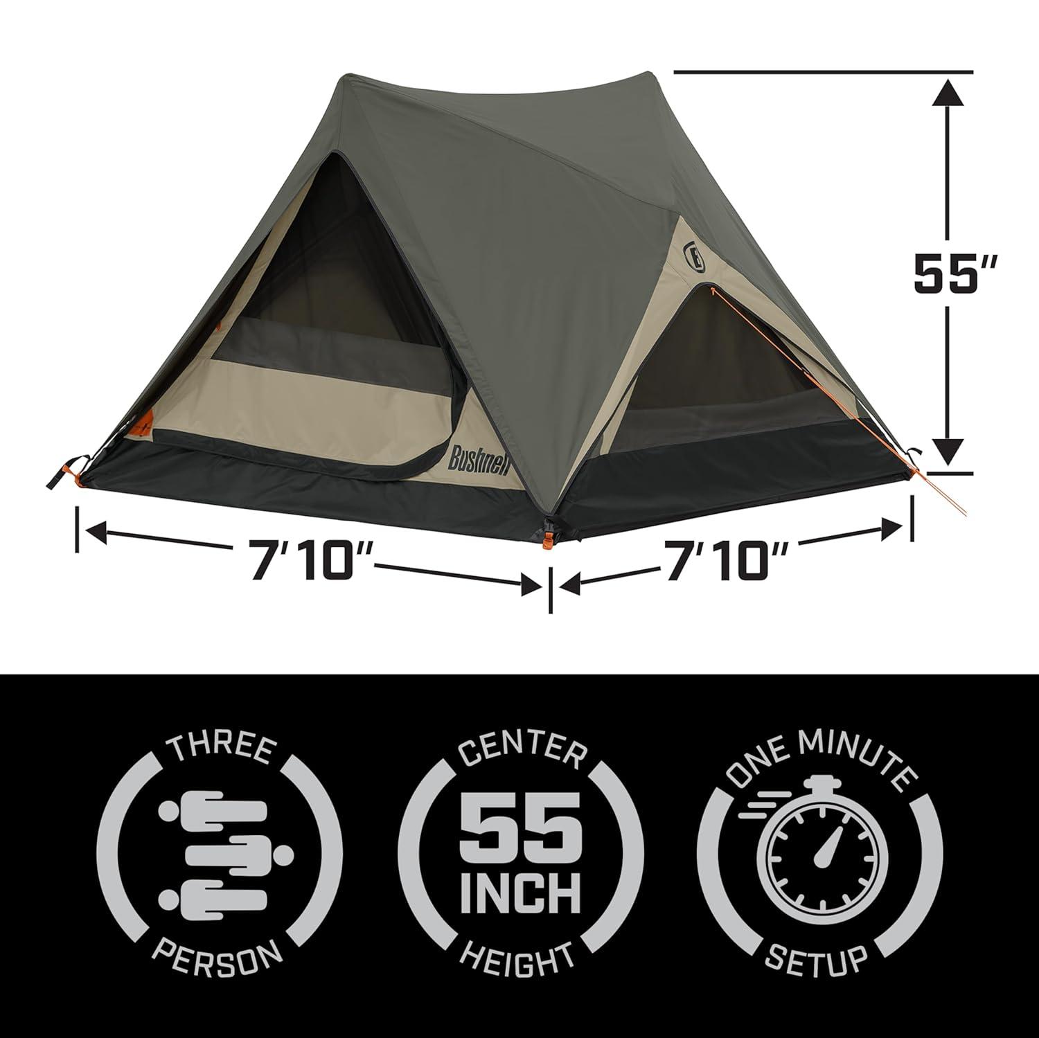 Bushnell 8P Pop-Up Hub Tent