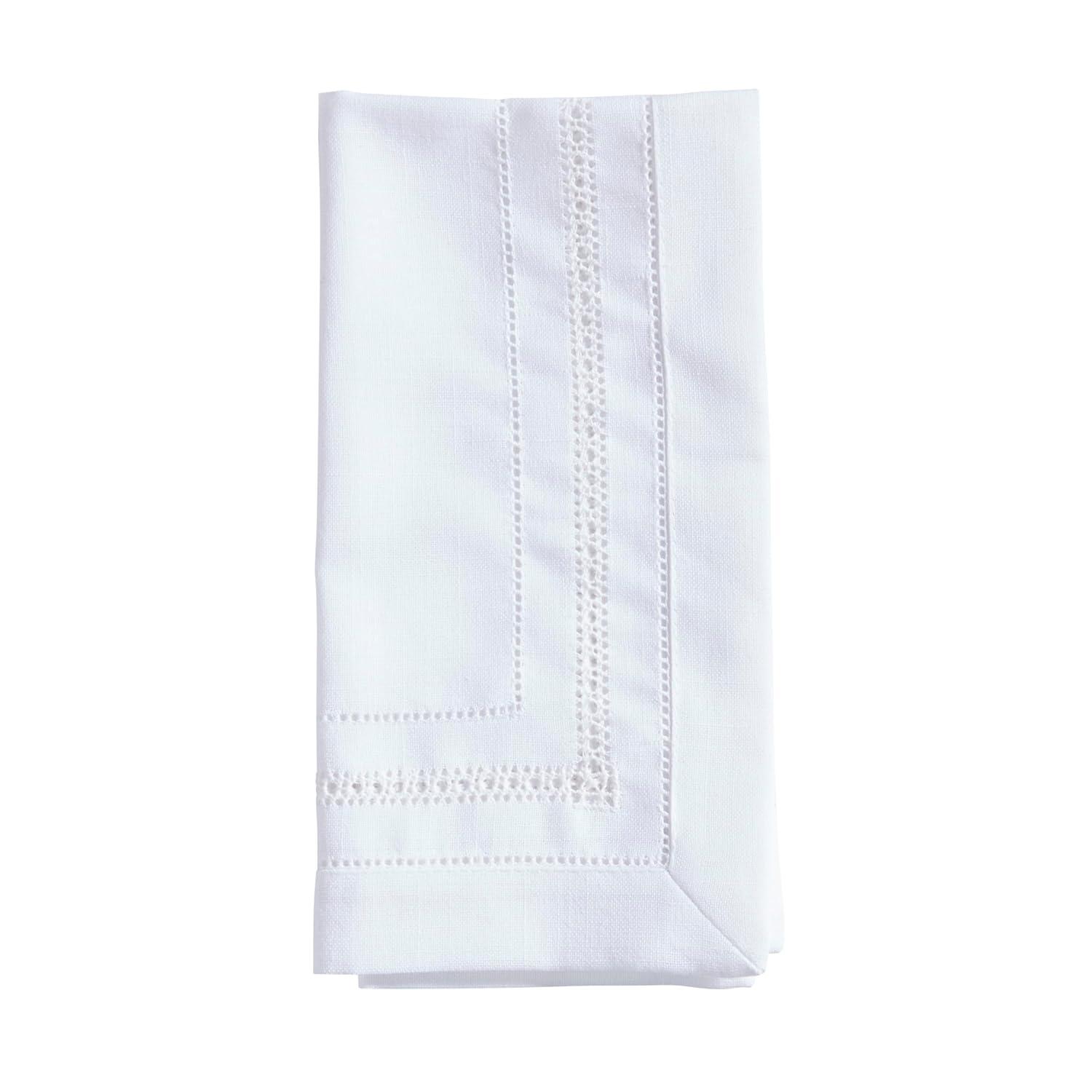 Saro Galucia Collection Polyester Rectangle Napkin (Set of 12)