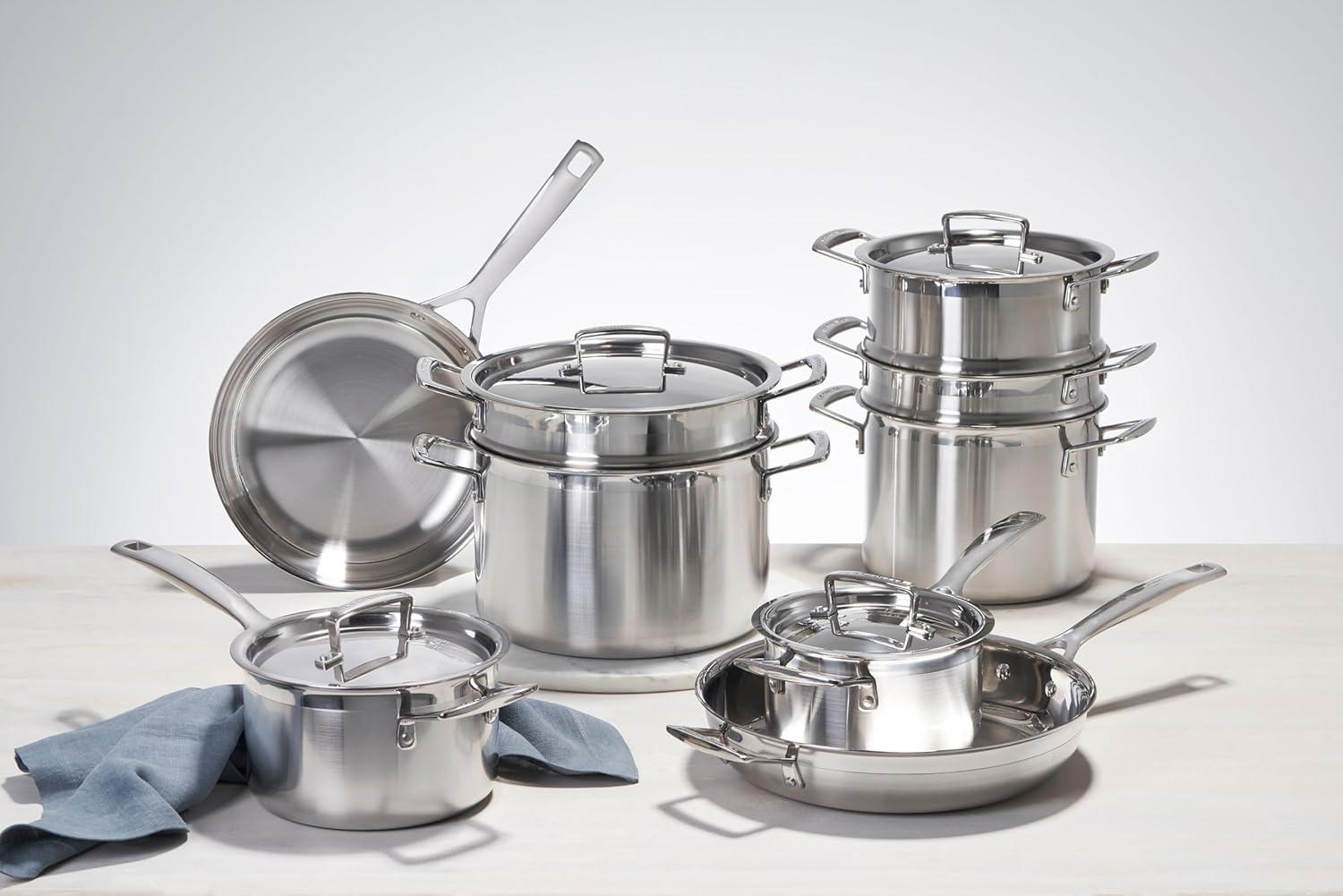 Le Creuset ® Classic Stainless Steel 10-Qt. Stockpot with Lid