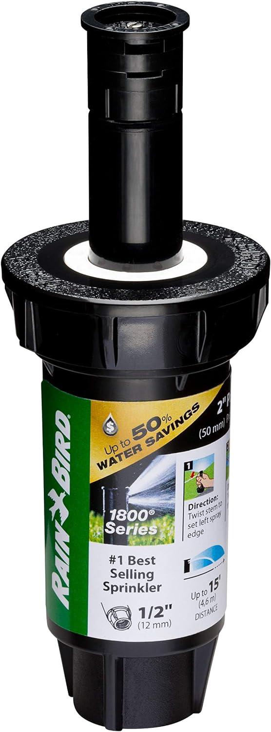 Professional Series 2" Quarter Circle Pop Up Spray Head Dual Spray Noz, Each