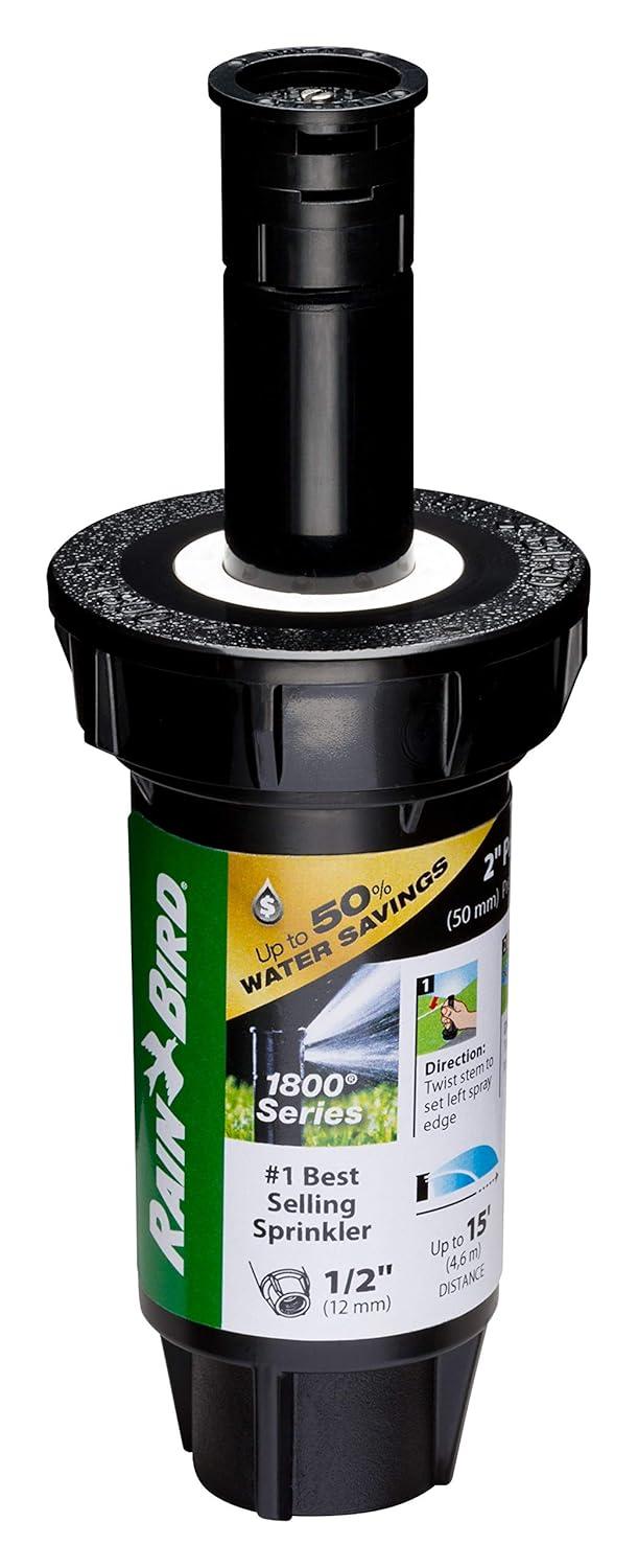 Professional Series 2" Quarter Circle Pop Up Spray Head Dual Spray Noz, Each