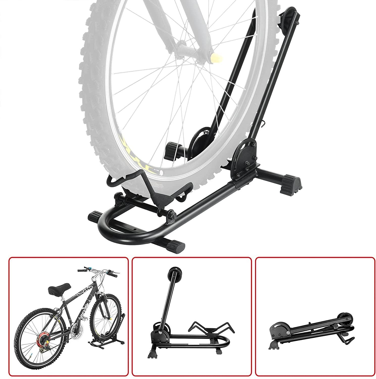 2027 Foldable Bike Rack Bicycle Storage Floor Stand