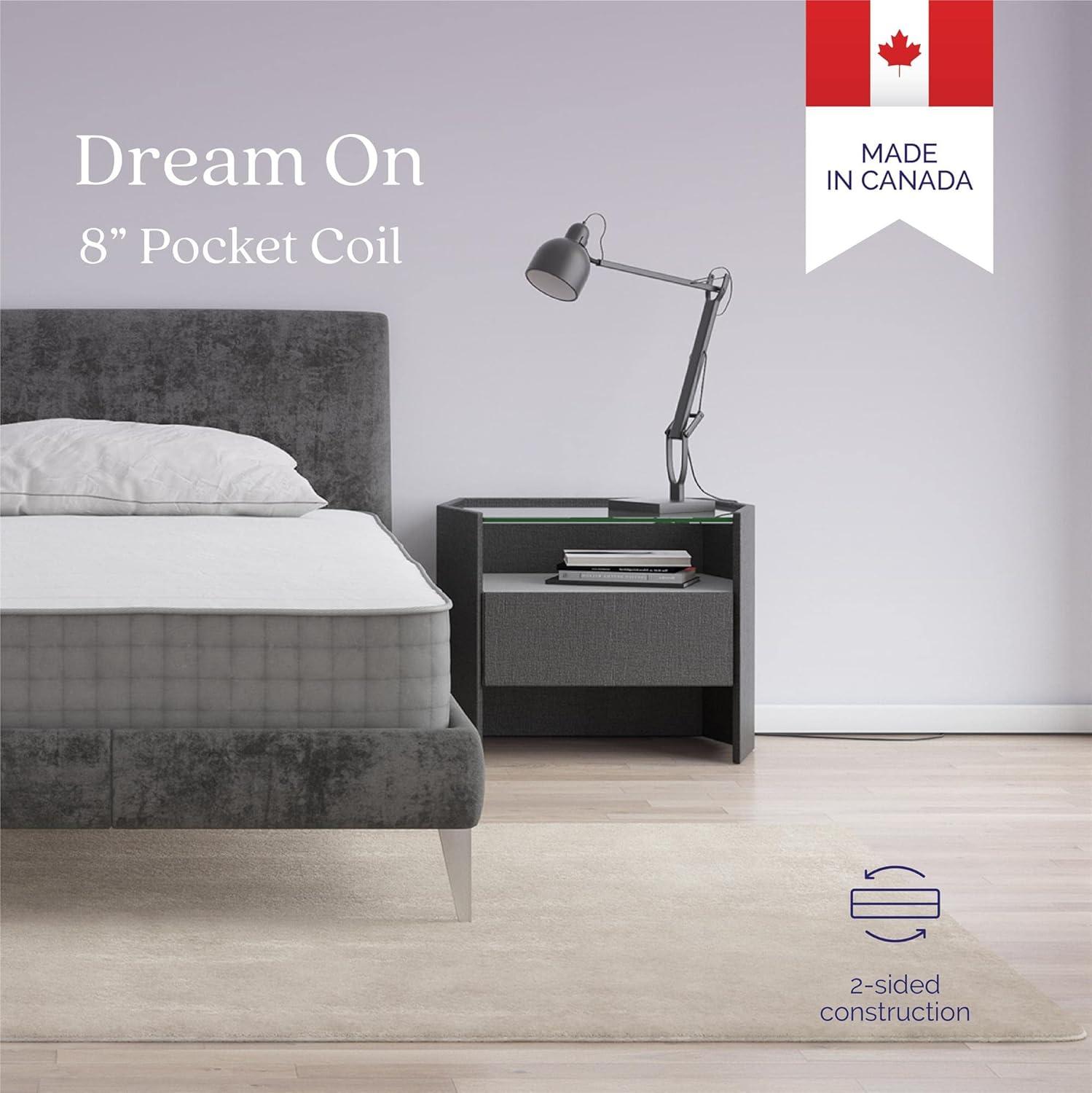 Dream On 8” Pocket Spring Mattress