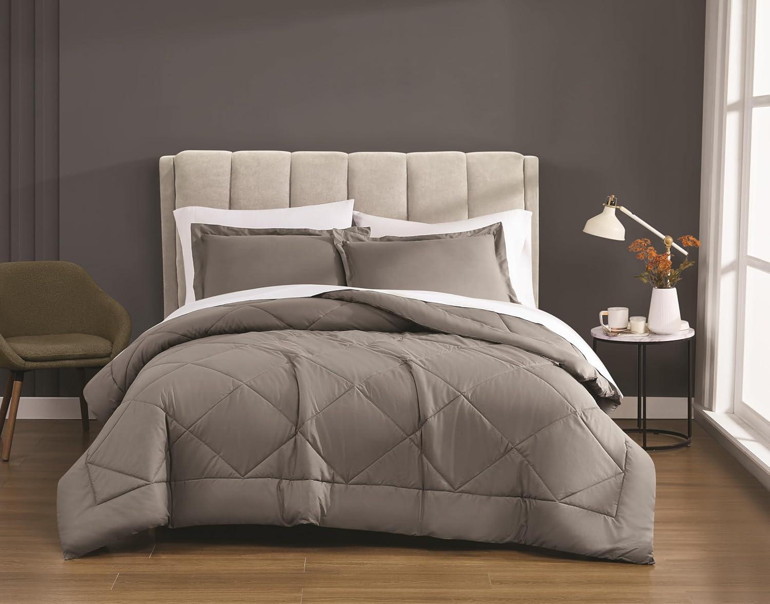 Bare Home Modern & Contemporary Organic Percale Duvet Cover Set