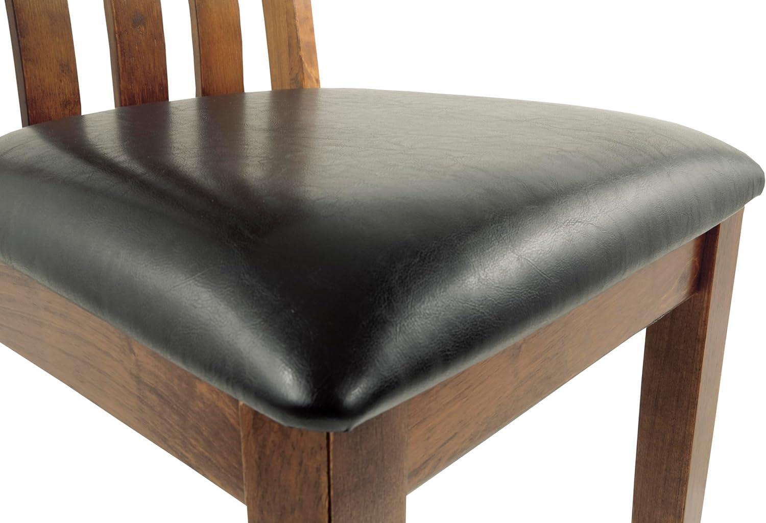 Signature Design by Ashley Ralene Rake Back Dining Room Chair, Set of 2, Brown