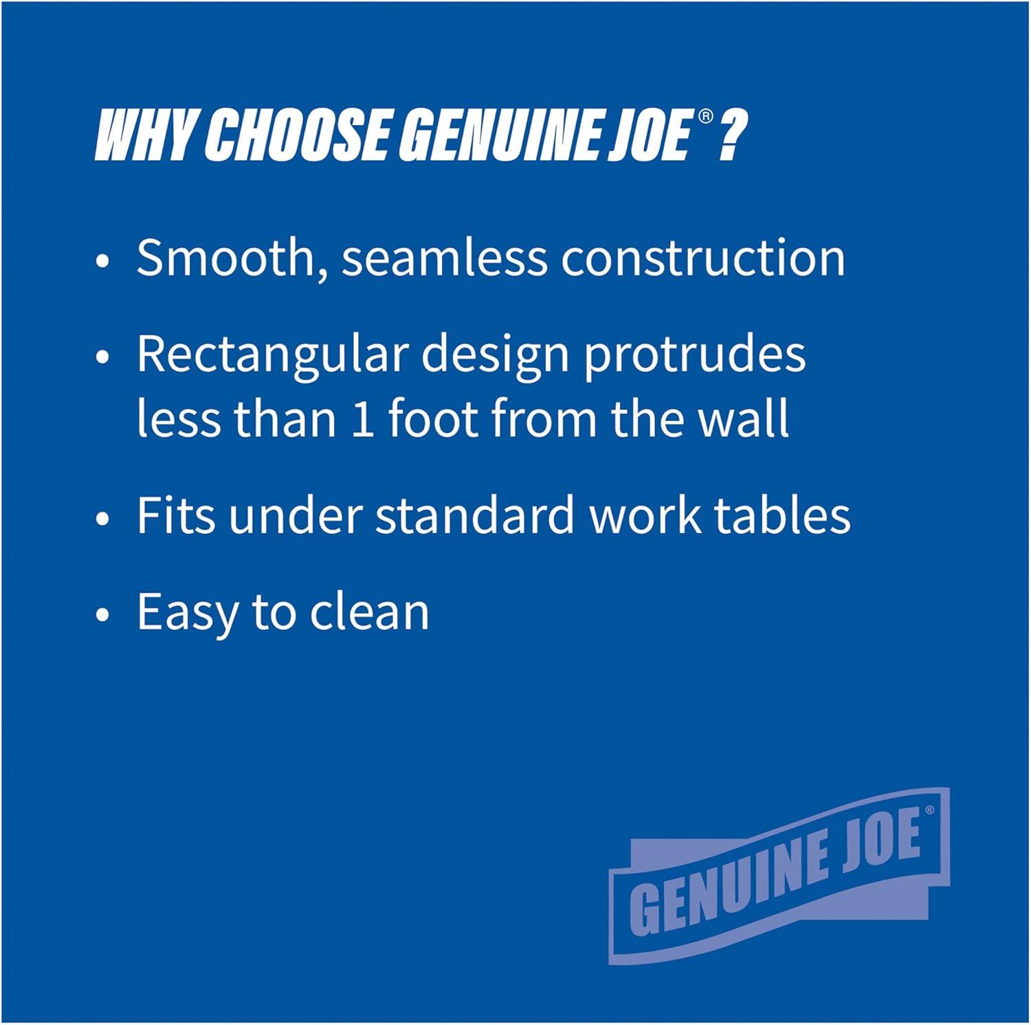 Genuine Joe Plastic Open Recycling Bin - 23 Gallons