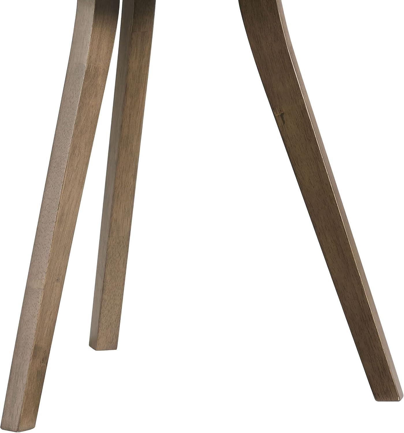 Progressive Furniture Pixie Wood End Table in Domoni White/Honey