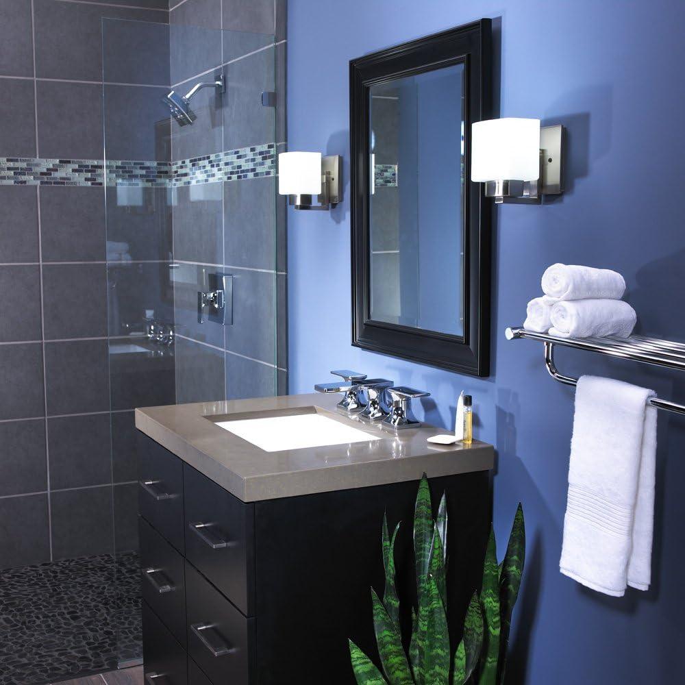 Polished Chrome Wall Mounted Shower Arm with Flange