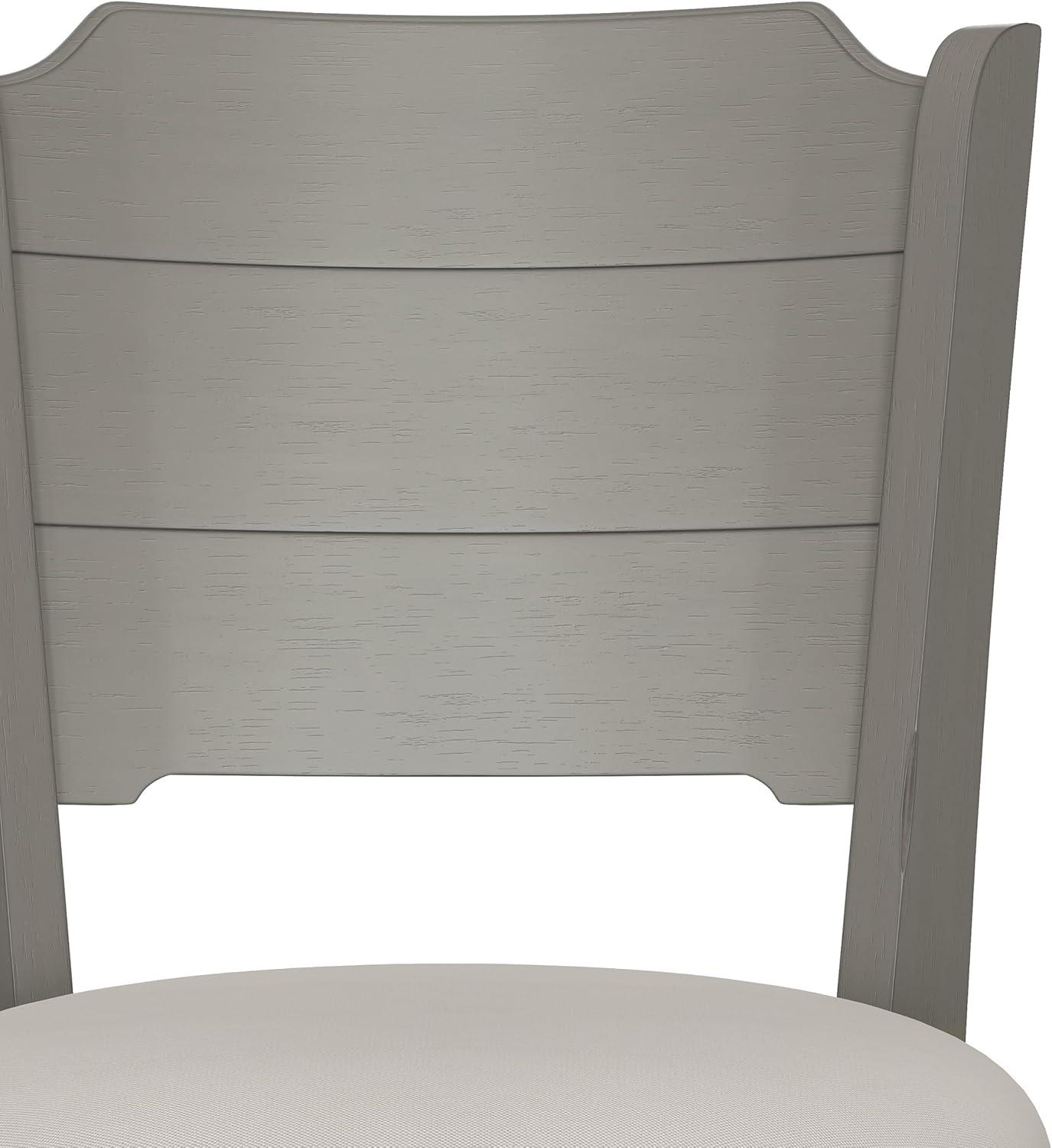 30.25" Clarion Swivel Barstool Distressed Gray - Hillsdale Furniture