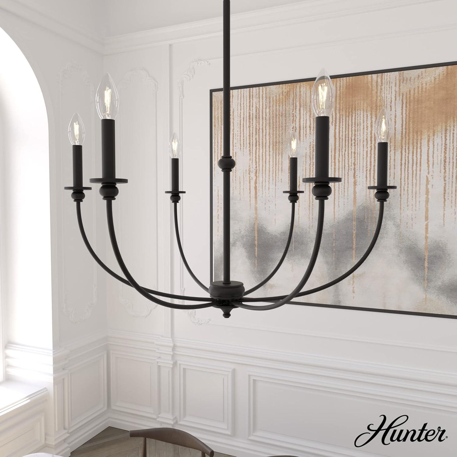 Hunter Southcrest 6 Light Chandelier Ceiling Light Fixture