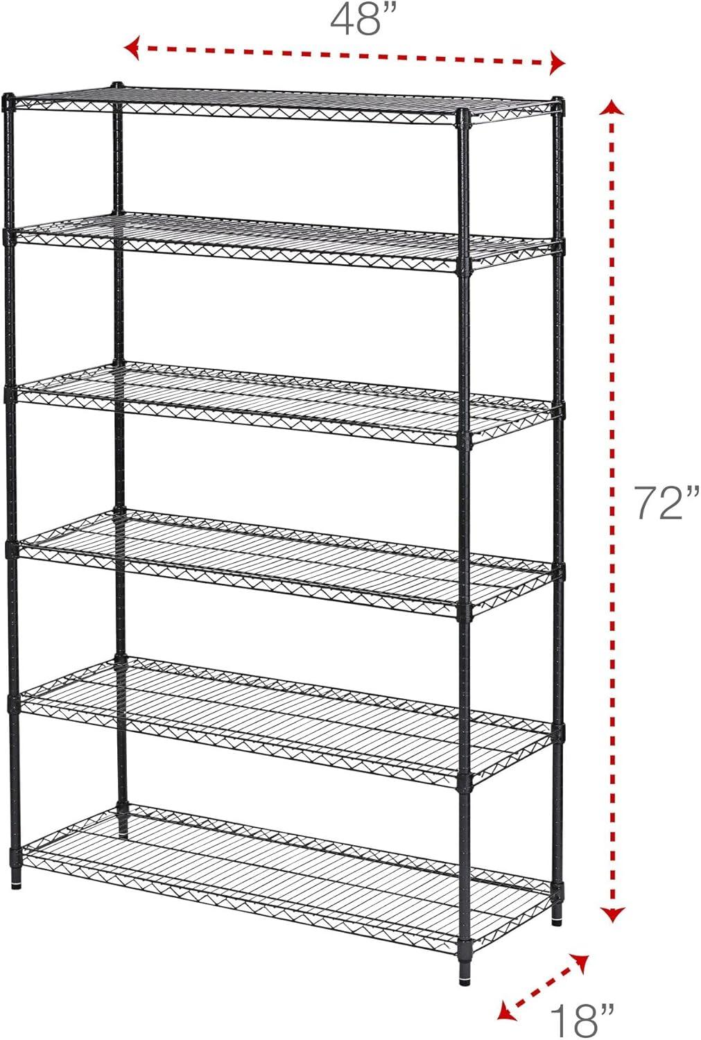 48'' W Steel Shelving Unit