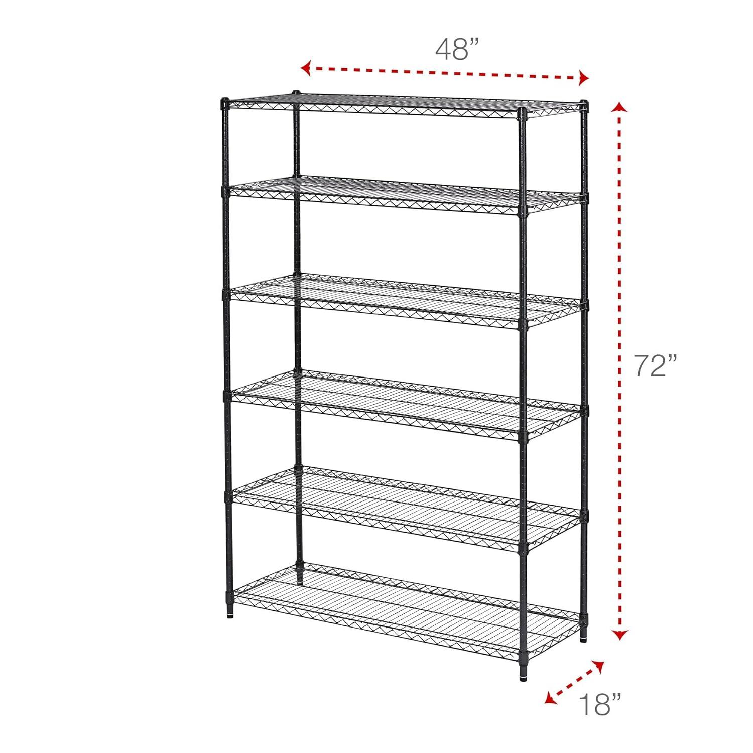 Alera® 48'' W Steel Shelving Unit