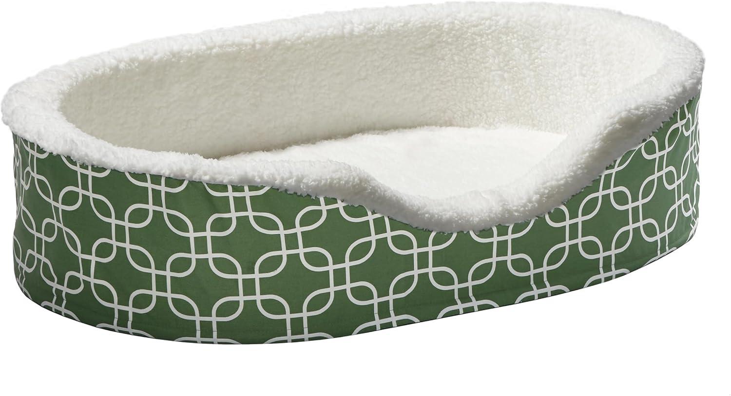 Quiet Time Orthopedic Egg-Crate Nesting Pet Bed w/ Polytetrafluoroethylene Fabric Protector