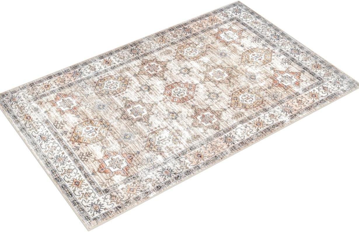 Nuloom Finley Machine Washable Vintage Distressed Indoor Area Rug