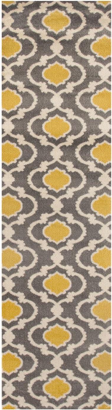 World Rug Gallery Moroccan Trellis Contemporary Area Rug