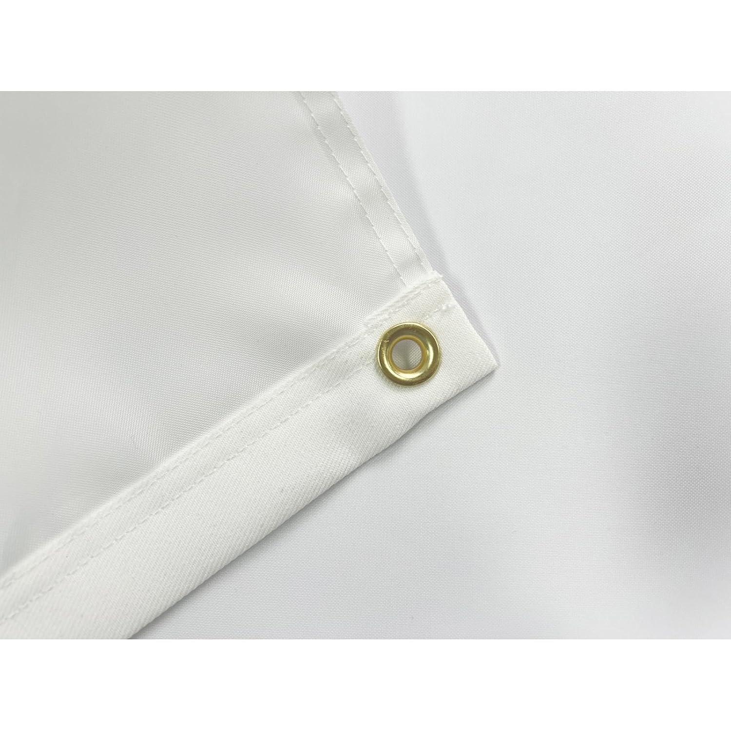Solid White Flag BlanK Flags 2x3 Ft Create Your Own Solid White Flag DIY Blanks Canvas Banner to Decorate with Brass Grommets