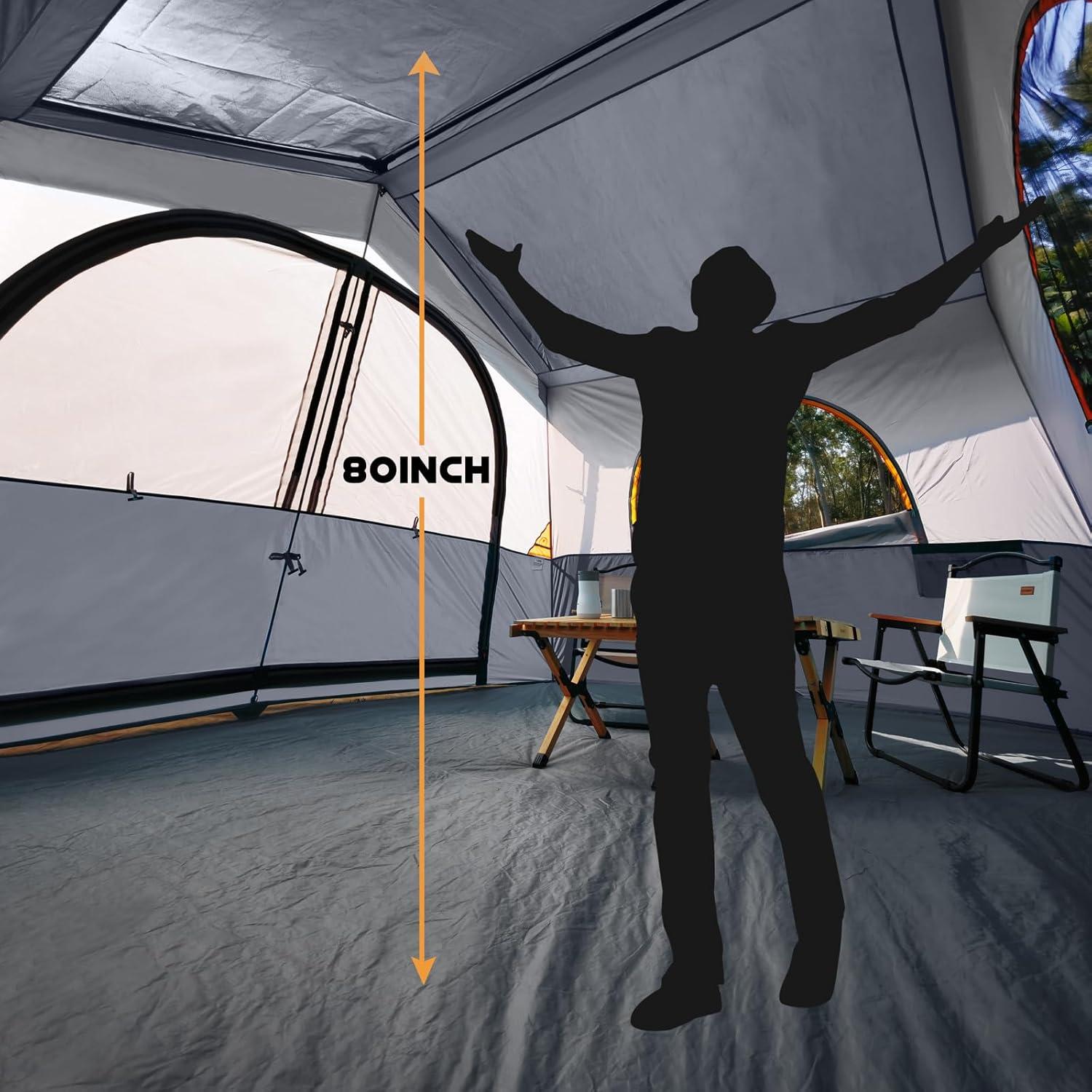 HIGEMZ 6 Person Tent