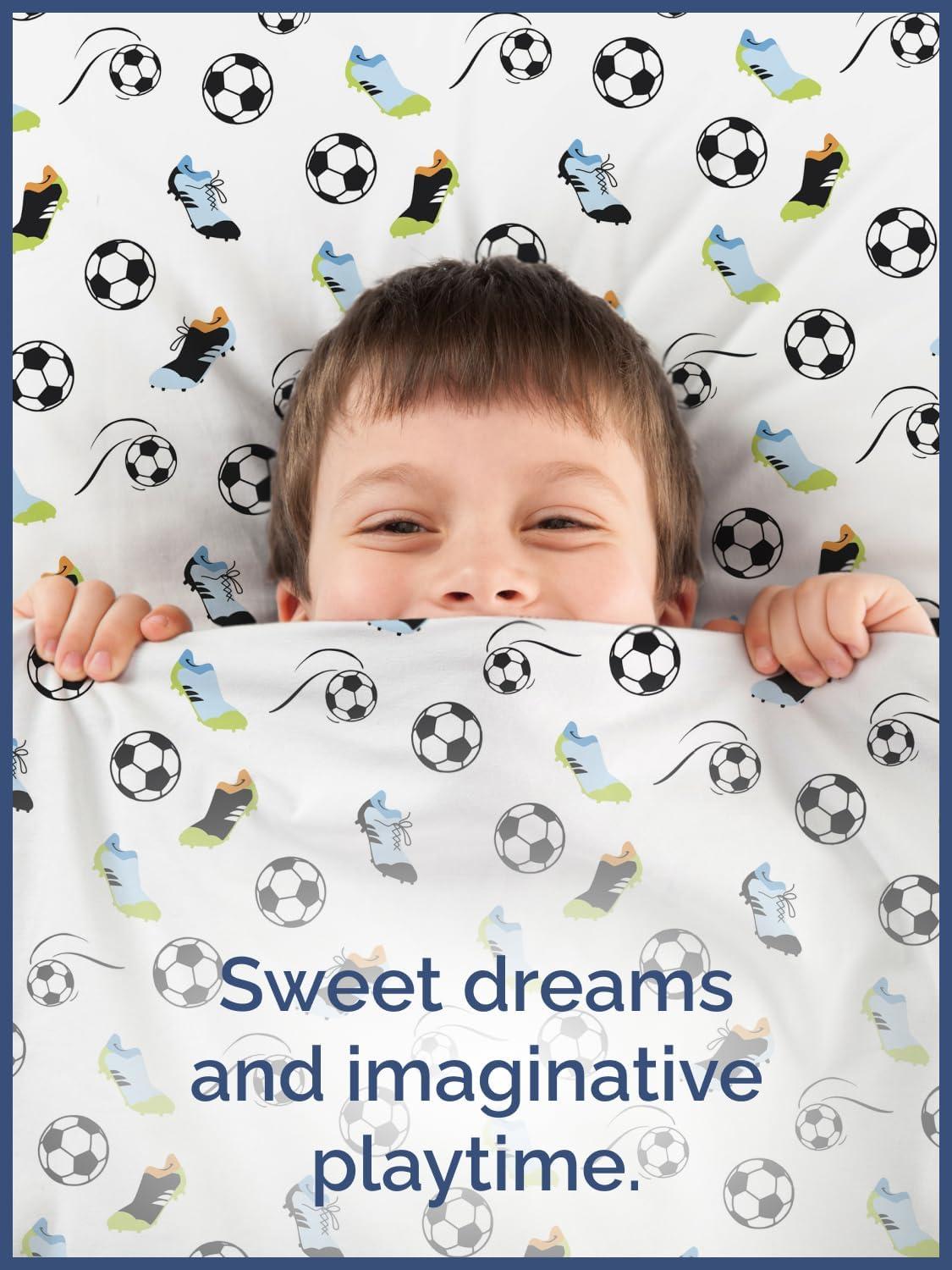 CGK Linens 4 Piece Kids Microfiber Sheet Set - Wrinkle Free - Cute, Cozy, Soft