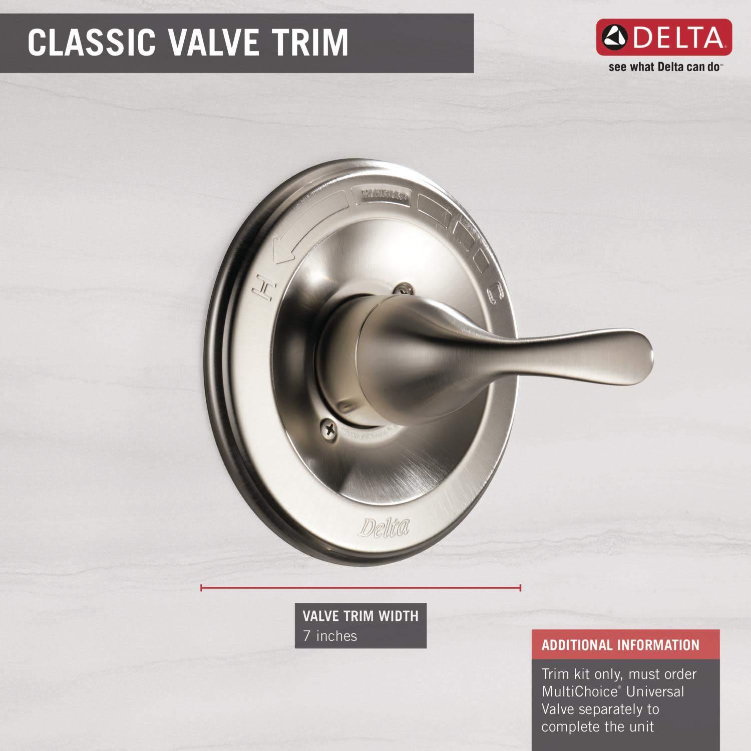 Classic Single-Function Valve Trim Kit, Shower Handle Trim kit