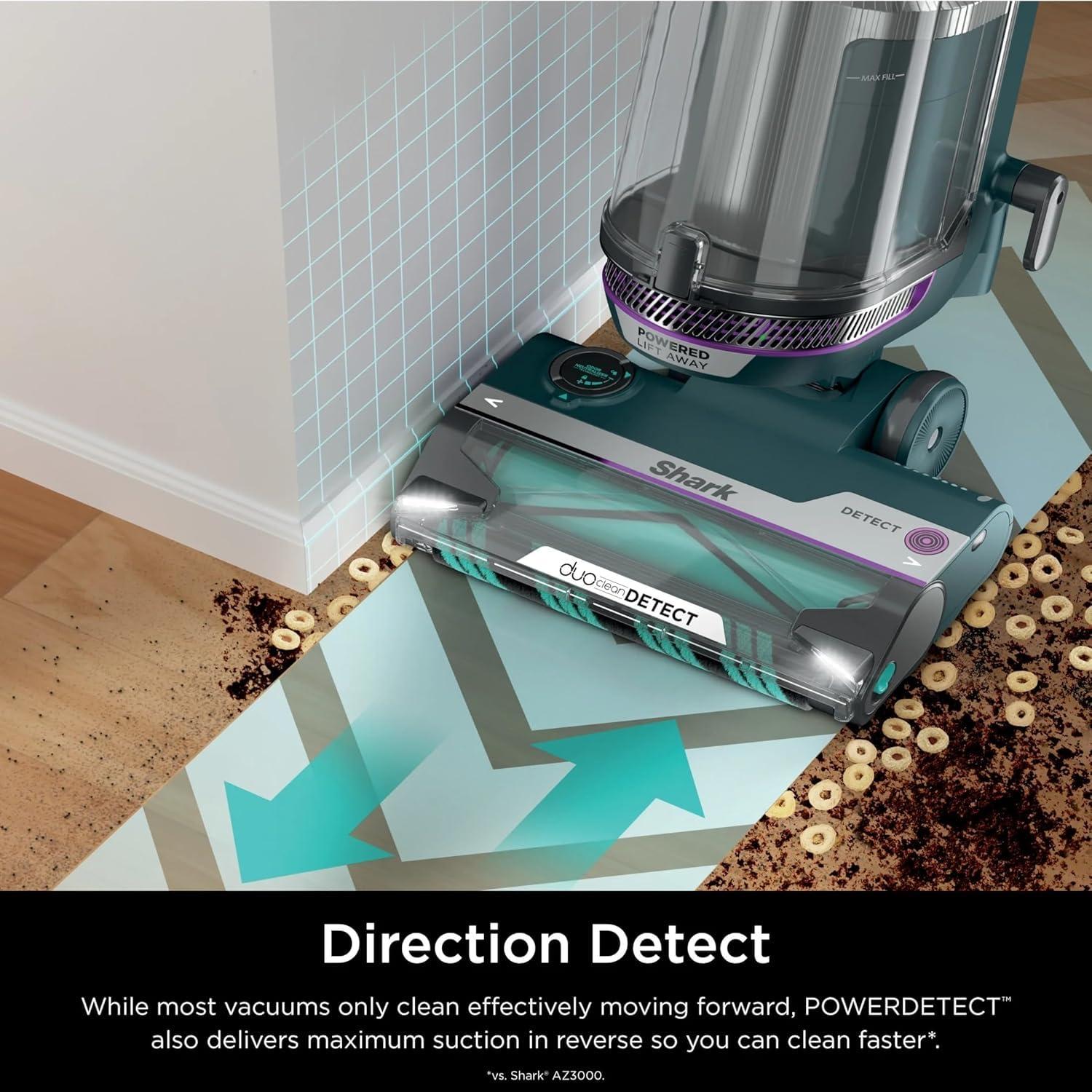 Shark ® POWERDETECT Upright Vacuum with DuoClean Detect Technology