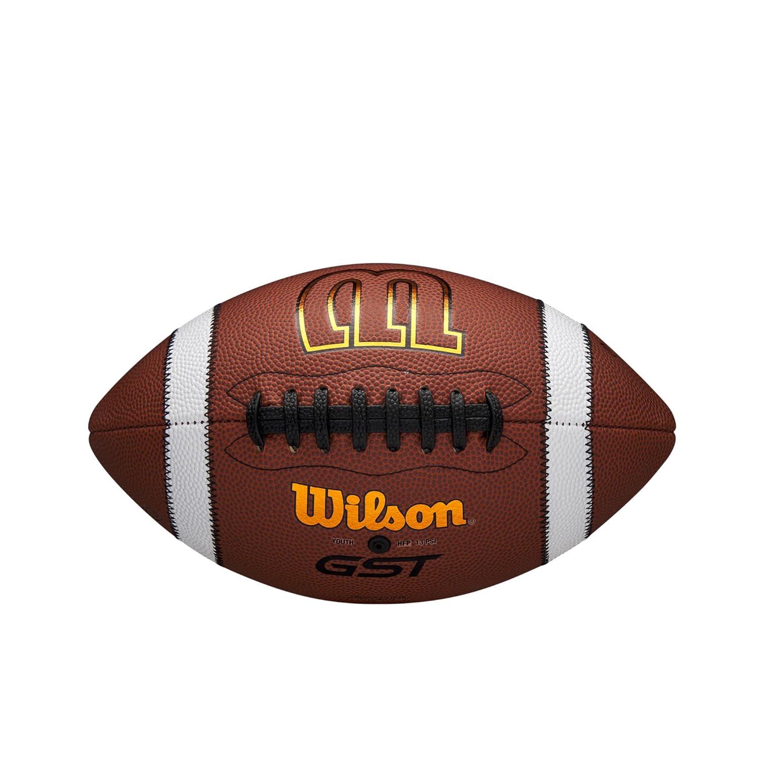 Wilson GST Speed Skin Official Football - Brown