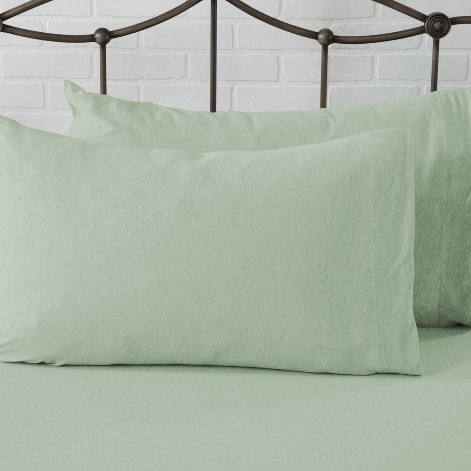 FreshFolds Cotton Blend Jersey Knit Super Soft Sheet Set