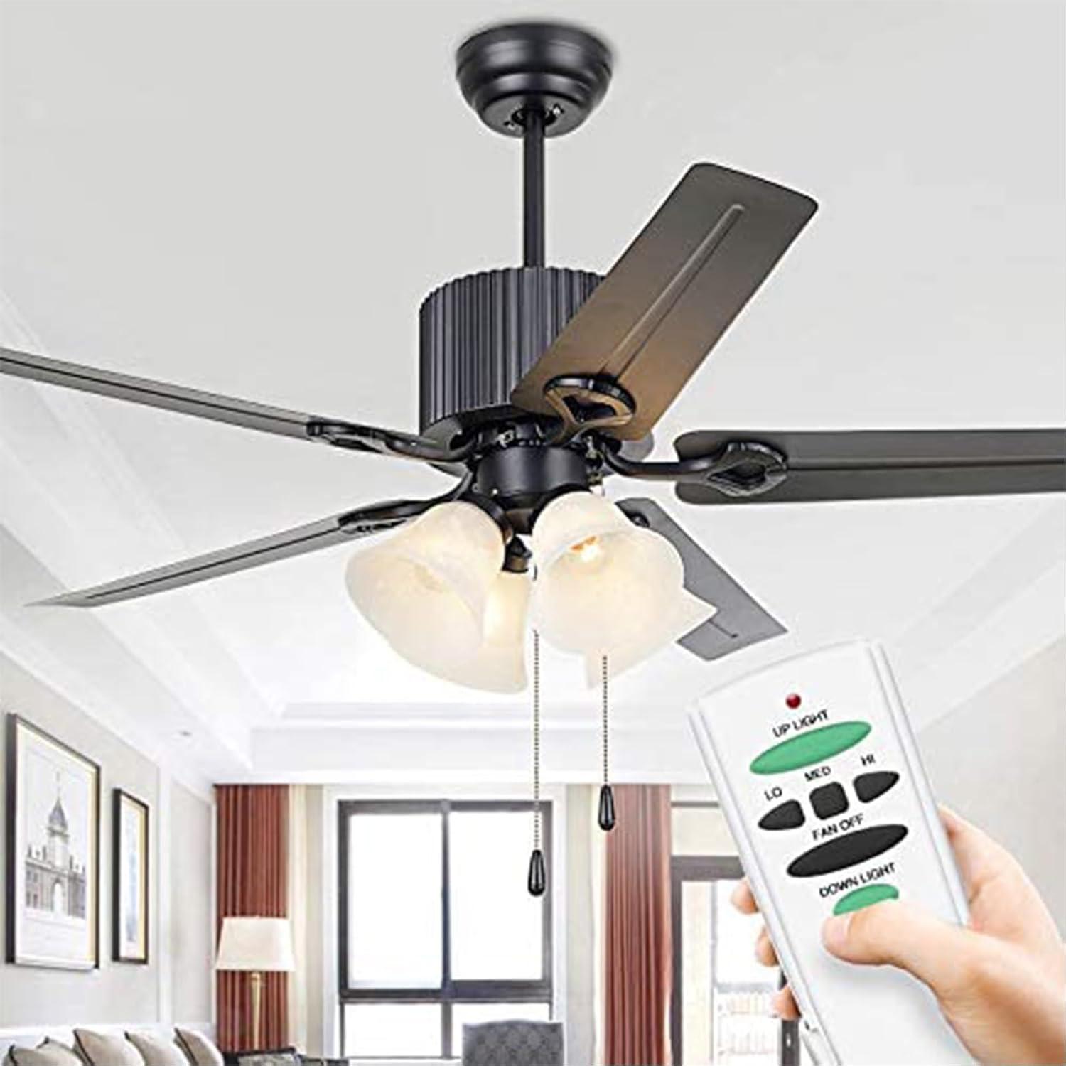 White Ceiling Fan Remote Control with Up/Down Light