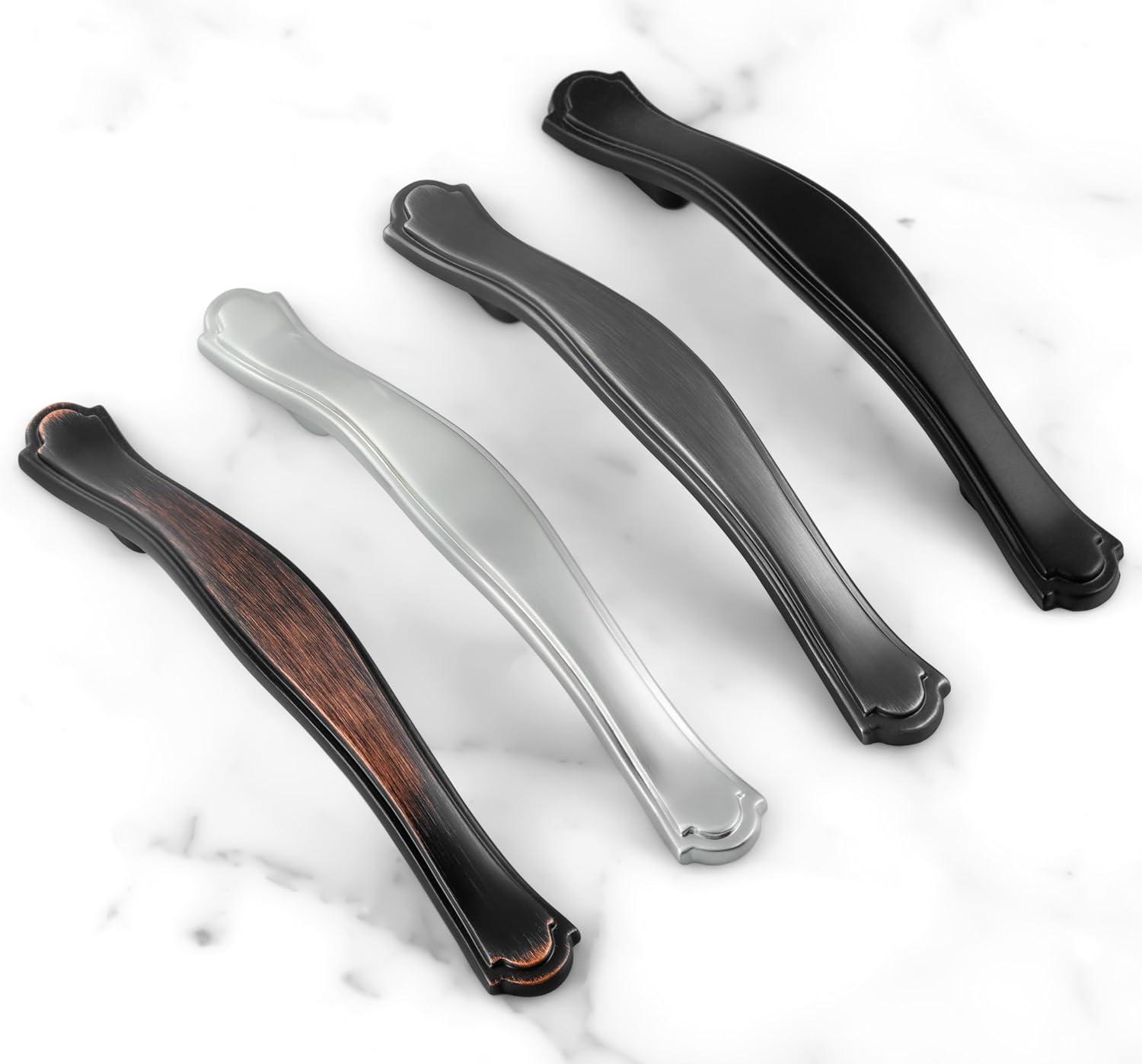 HESTIA HARDWARE Classic Collection  3" Center to Center Arch Pull (Set of 10)