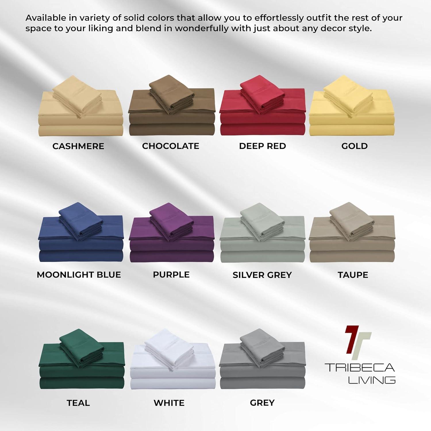 Tribeca Living Microfiber Sheet Set