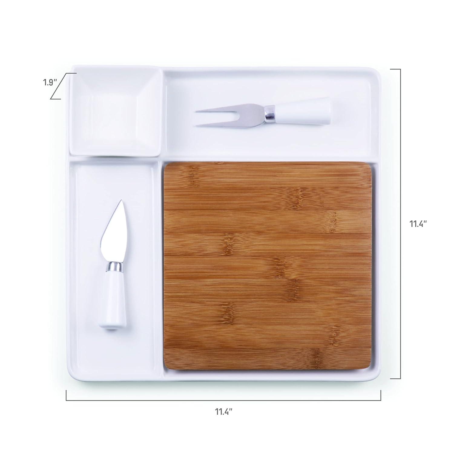 TOSCANA Peninsula Cutting Board & Serving Tray