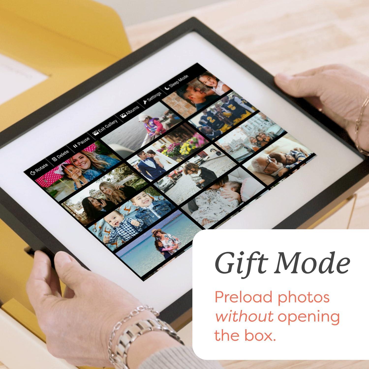 Skylight Frame: 10-inch Wifi Digital Picture Frame, Email Photos from Anywhere, Touch Screen Display