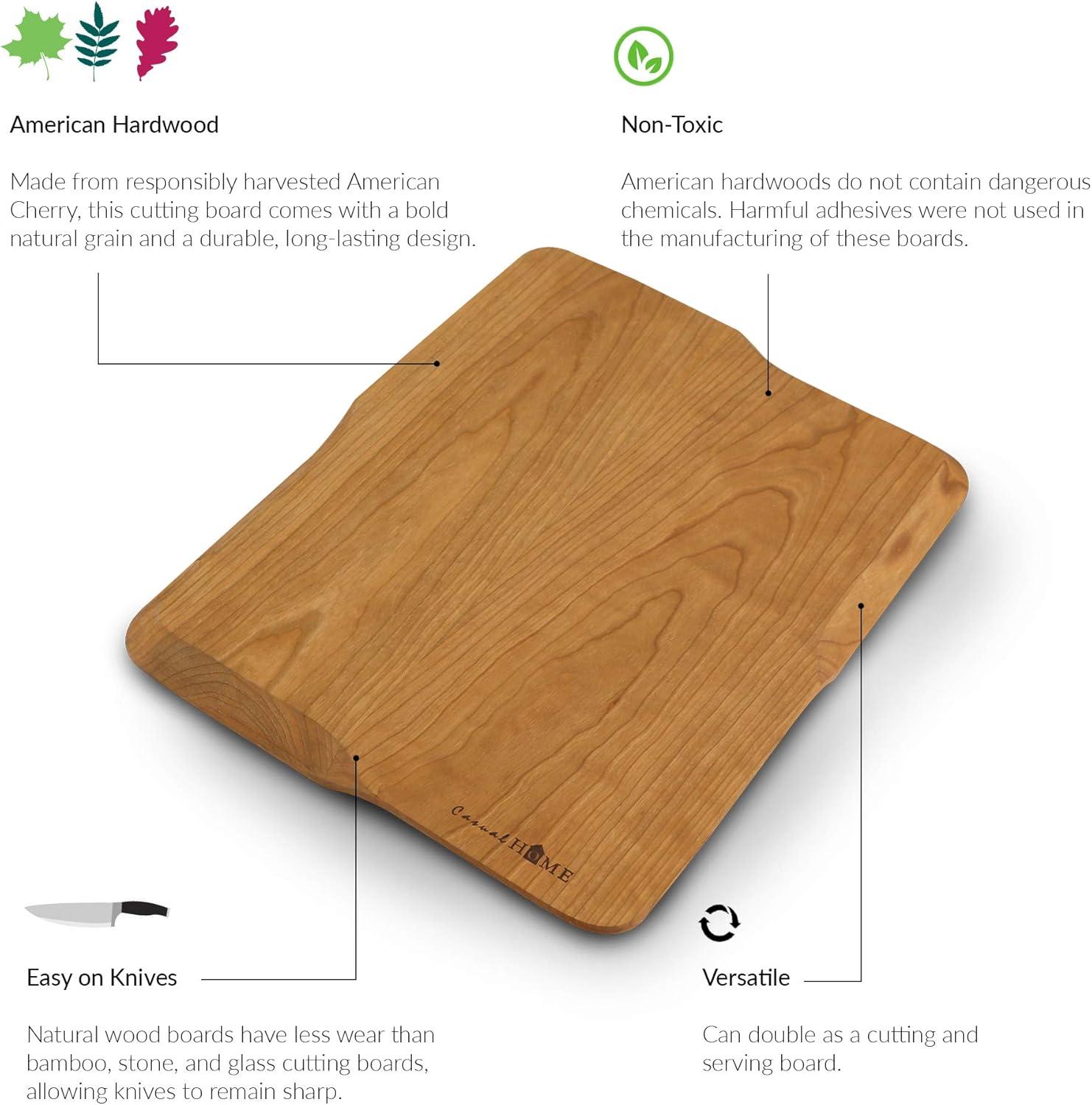 Yu Shan Mastery Cherry Wood Cutting Board