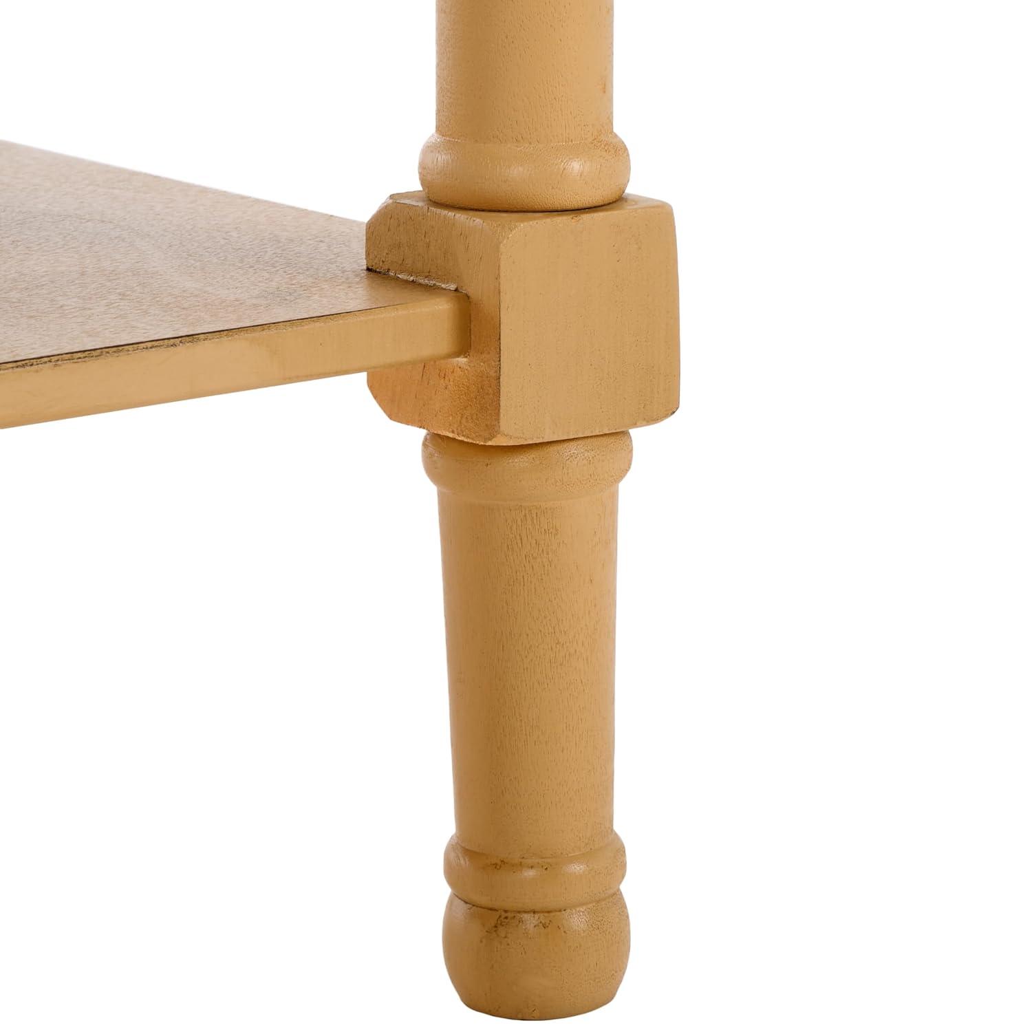 Halton 2 Drawer Console Table - Camel - Safavieh