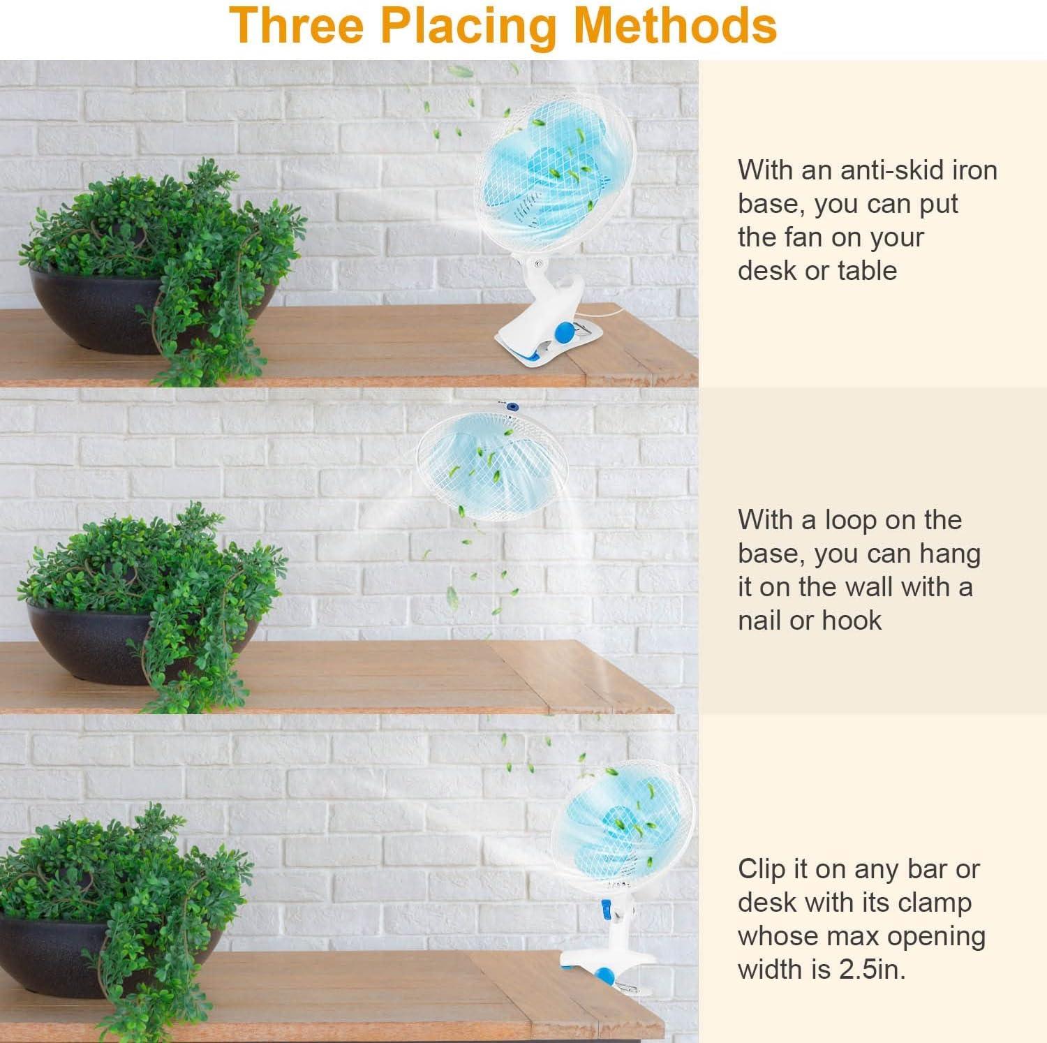 iMounTEK Imountek 7.87" Personal Fan