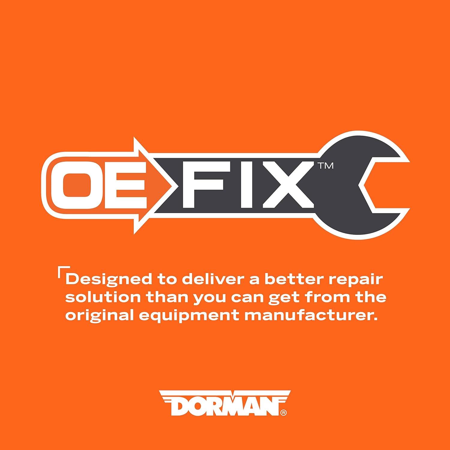 Dorman 819-816 Flexible Stainless Steel Braided Fuel Line for Specific Chevrolet / GMC Models (OE FIX)